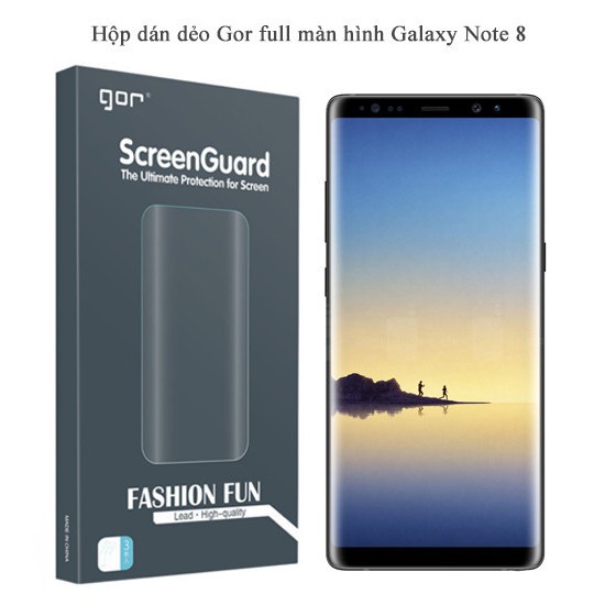 Dán dẻo full màn hình Gor Galaxy Note 8 N950 - Huco Việt Nam