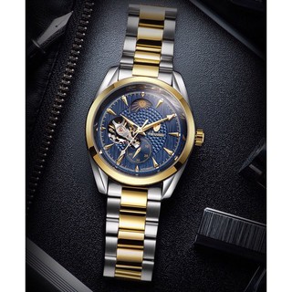 Đồng hồ cơ Automatic Tevise dây thép không gỉ cao cấp