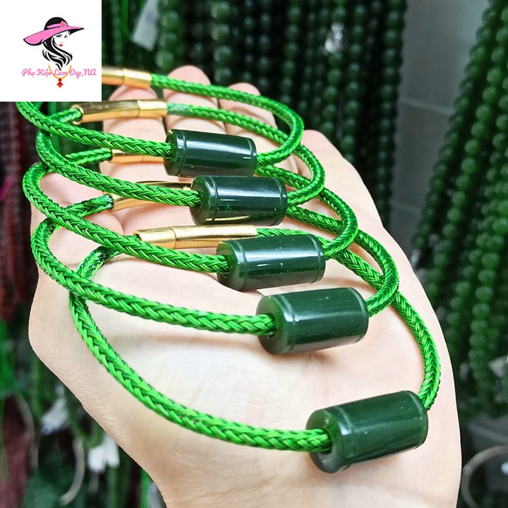 Lắc Tay Phong Thuỷ Ngọc Bích Tự Nhiên – Mang Lại May Mắn, Tài Lộc, Tình Duyên