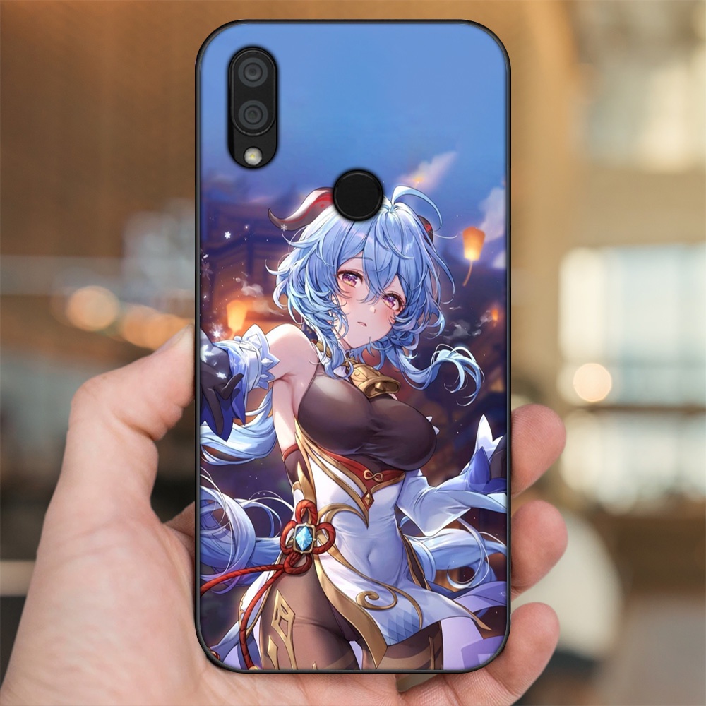 Ốp lưng Xiaomi Redmi 7 viền đen in hình Ganyu Genshin Impact