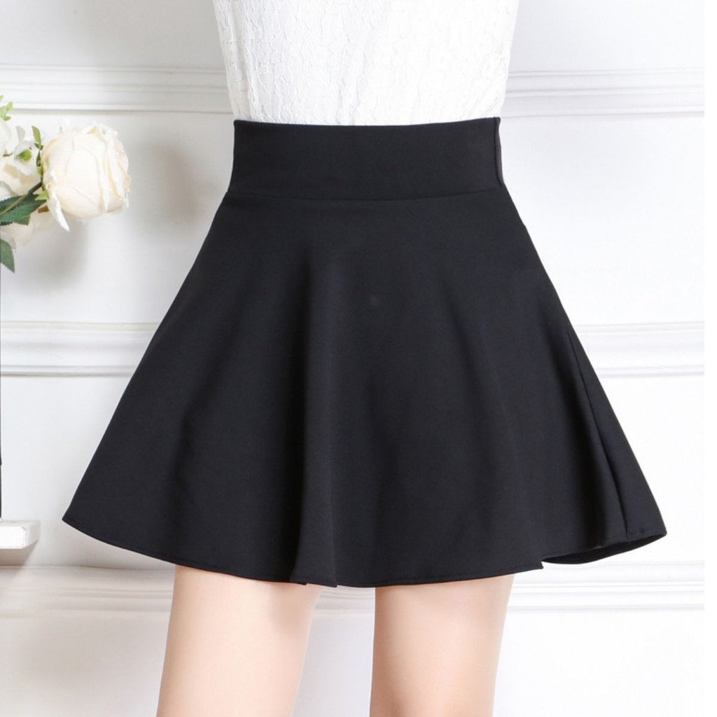 Chân váy xòe, chân váy chữ A, chất chéo thái, 3 màu ĐEN-TRẮNG-ĐỎ mặc hè năng động, Shop BUBY | BigBuy360 - bigbuy360.vn