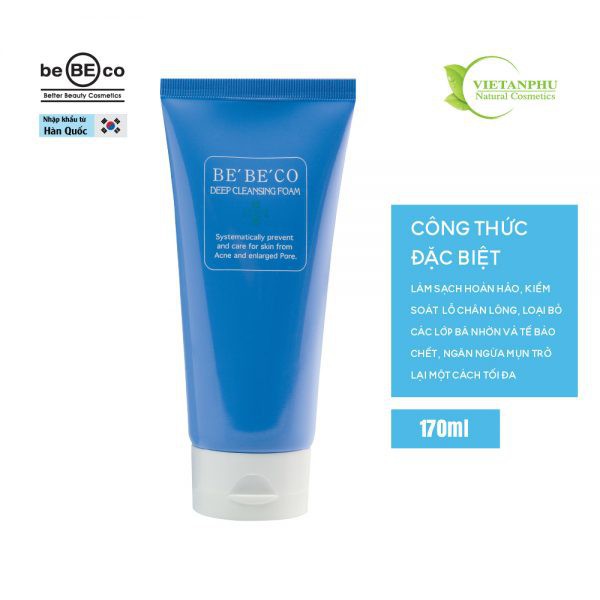 Sữa Rửa Mặt Ngăn Ngừa Mụn BeBeCo AC-T-Line Trouble