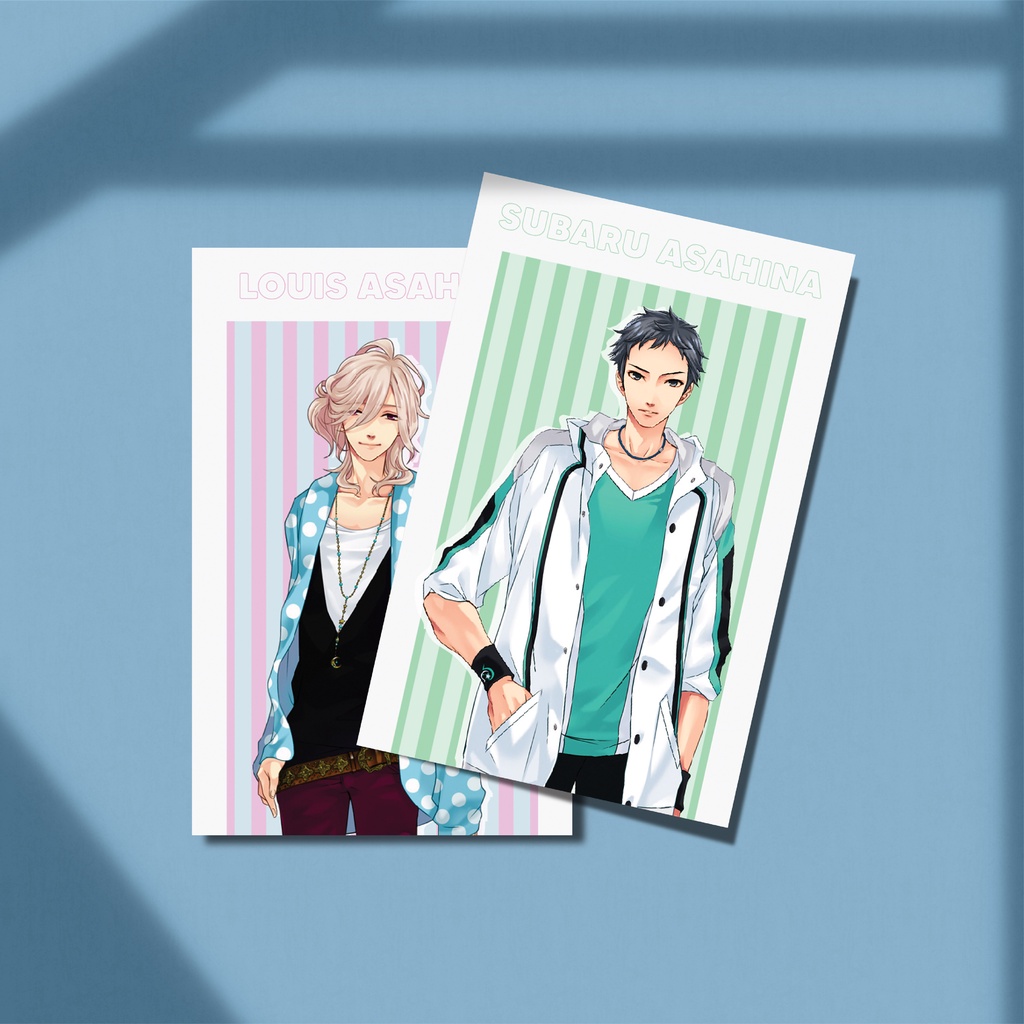 [ PHOTOCARD ] Thẻ Card Bo Góc Anime Brothers Conflict Vol. I - Giấy Bìa Cứng - Có Màng Cán