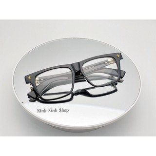 Kính Chrome Mắt vuông gọng hoạ tiết cao cấp - CHROM2270