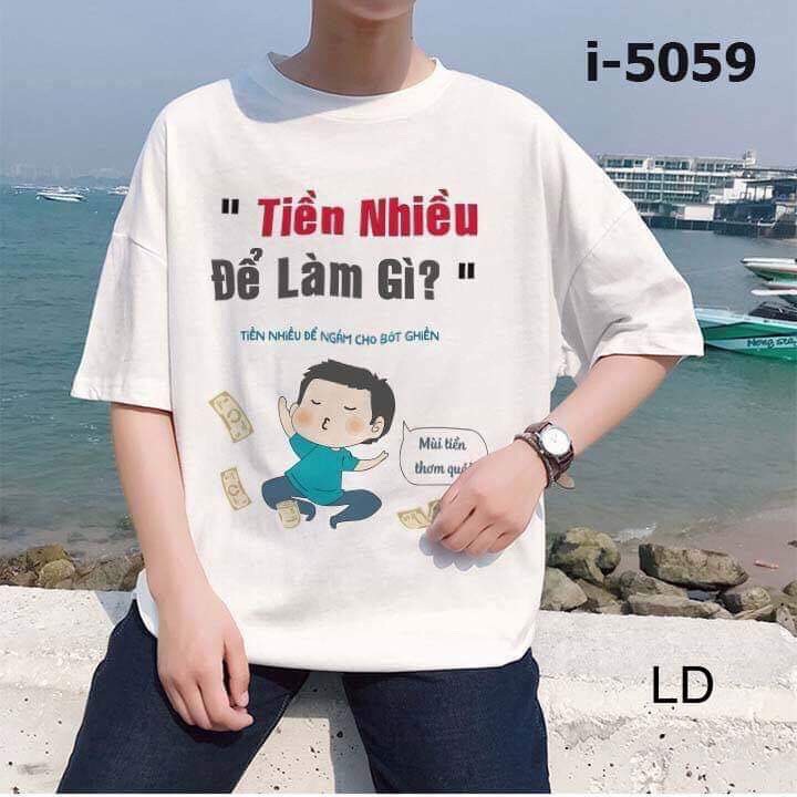 Áo phông nữ Tiền nhiều để làm gì LDU0319