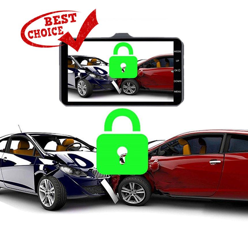 Máy Quay Hành Trình Màn Hình Cảm Ứng 10.7) 4-inch Hỗ Trợ Quay Ban Đêm 1080p | BigBuy360 - bigbuy360.vn