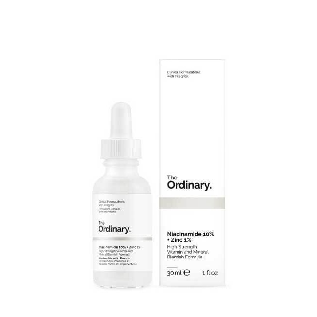 Serum The Ordinary Niacinamide 10% + Zinc 1% – Serum Chống Viêm, Giảm Kích Ứng Dành Cho Da Mụn