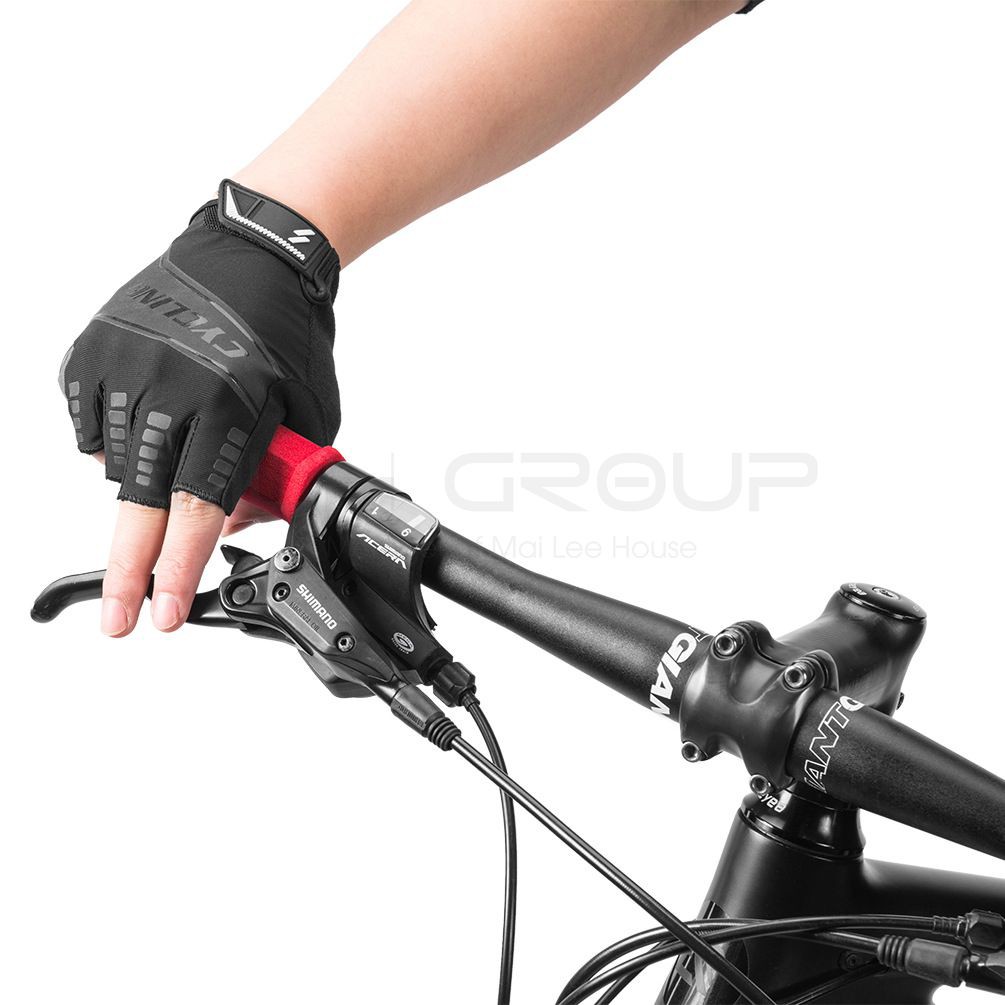 Găng Tay/ Bao Tay Xe Đạp Hở Ngón Thoáng Khí Chống Trượt, Hút Mồ Hôi Cao Cấp Chuyên Dụng Cho Đạp Xe MLH