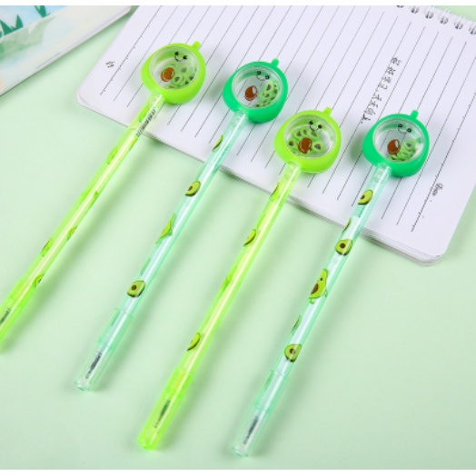 Bút kim tuyến quả bơ avocado BKT43 viết gel