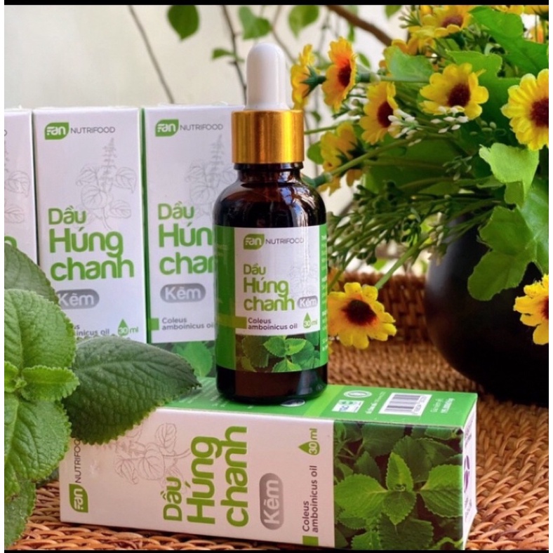 DẦU HÚNG CHANH KẼM FANECO, DẦU HÚNG CHANH 30ml