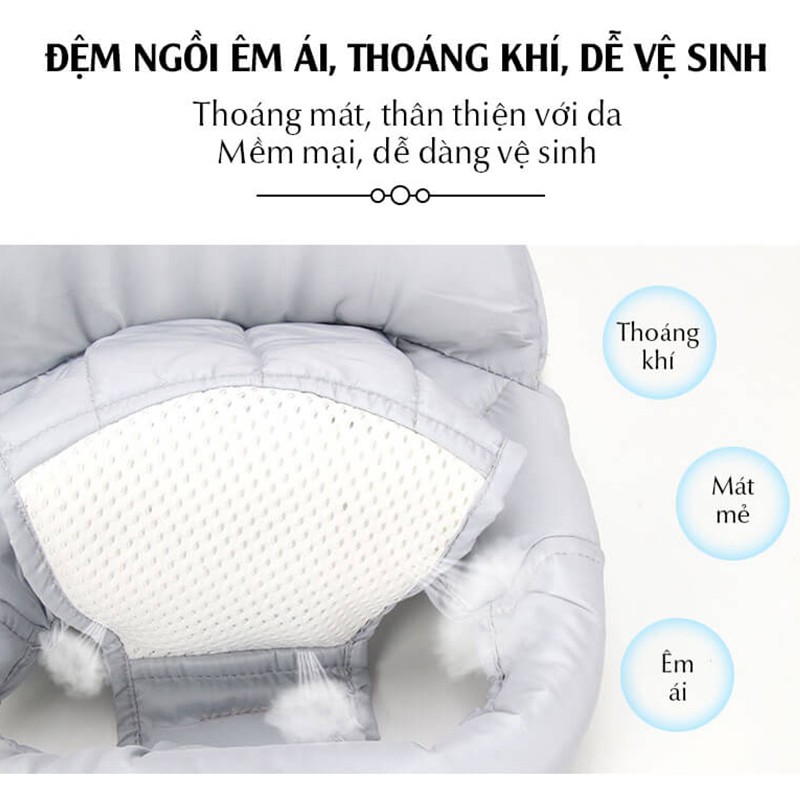 Xe tập đi Chilux Walk G, thiết kế không góc cạnh, gấp gọn dễ dàng, đạt chuẩn châu âu