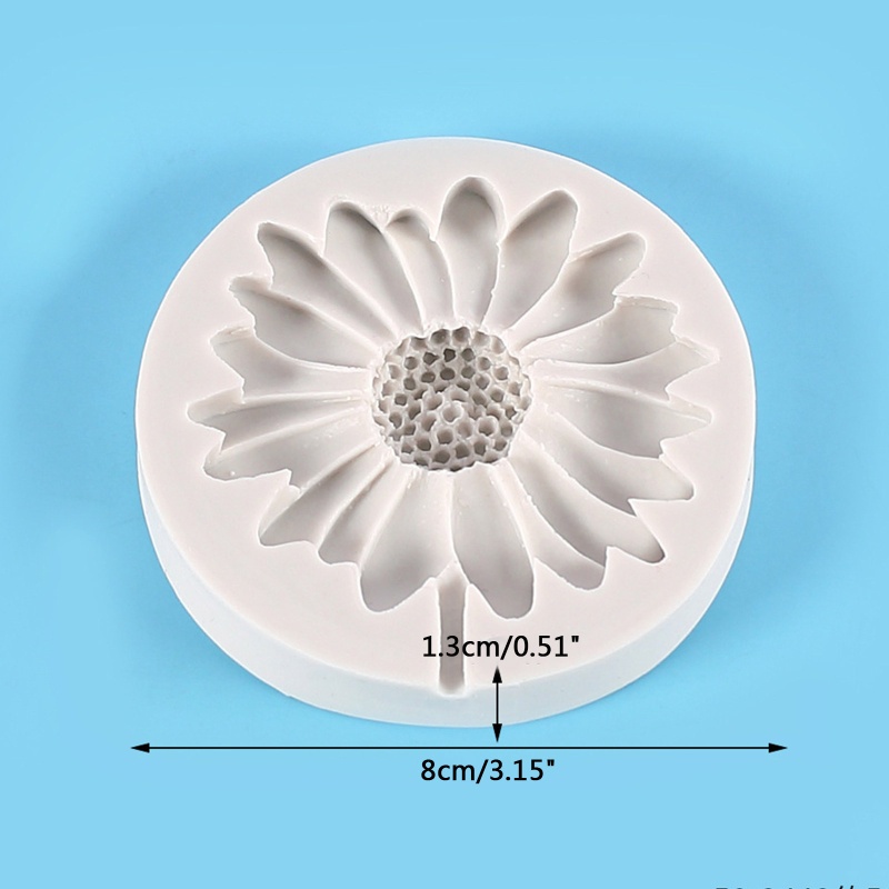 Khuôn Silicone Làm Bánh Hình Hoa Cúc