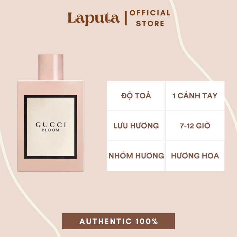 Nước Hoa Nữ Bloom For Women EDP hương hoa nhài nữ tính