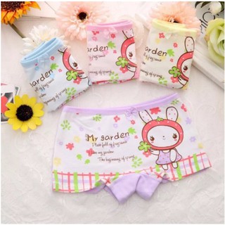 Set 5 chiếc quần chip đùi cotton dễ thương cho bé gái