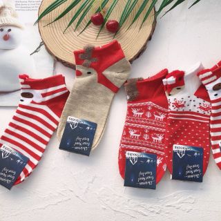 Sét 8 đôi Tất noel nữ