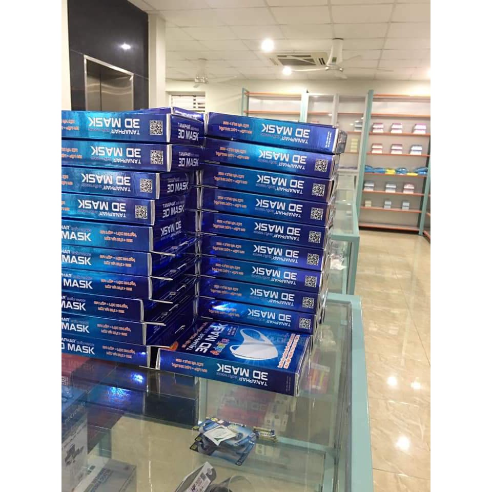 KHẨU TRANG 3D MASK HÀNG 3 LỚP HỘP 10 CHIẾC VÀ TRẺ EM | BigBuy360 - bigbuy360.vn