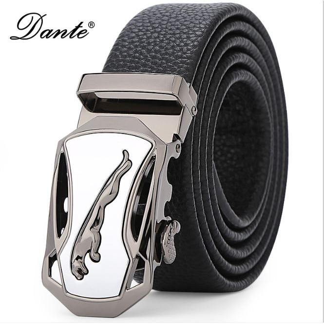 Thắt lưng da nam mặt vuông hoạ tiết báo trắng cao cấp - phong cách lịch lãm hot 2020