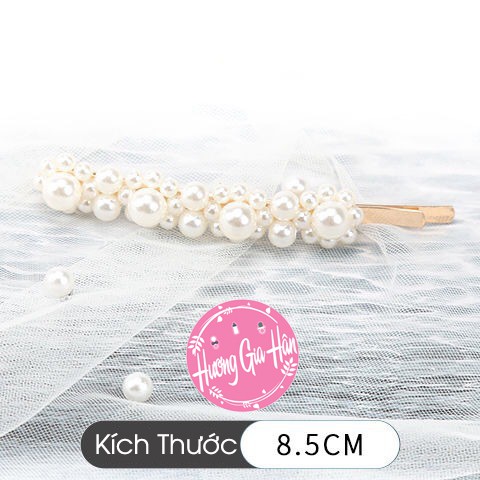 Bộ 4 Kẹp Tóc Công Chúa Phong Cách Hàn Quốc Dành Cho Phái Nữ