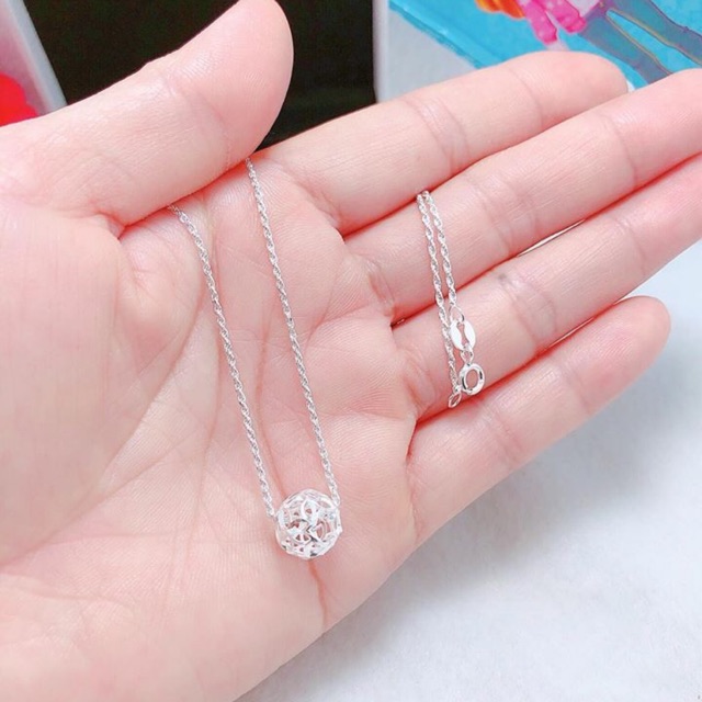 DÂY CHUYỀN MẶT CẦU KIM TIỀN - DÂY CHUYỀN NỮ BẠC TA