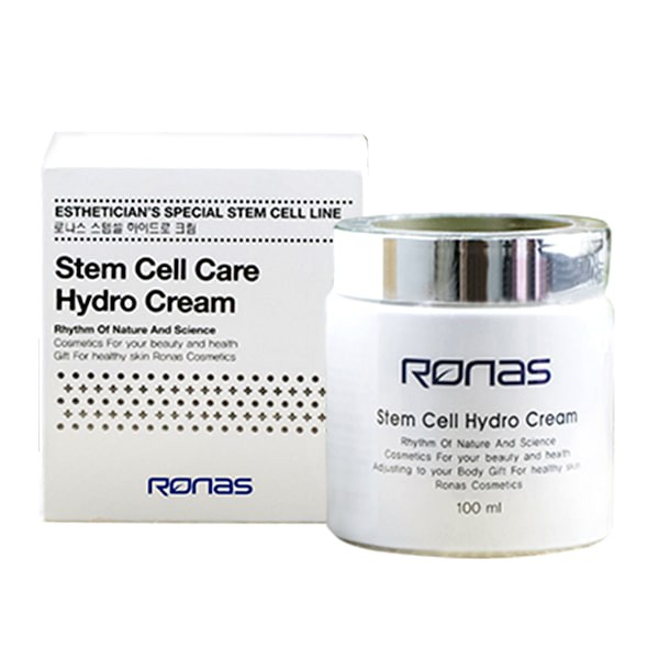 Kem Tế Bào Gốc Dưỡng Ẩm Da Mặt Ronas Stem Cell Care Hydro Cream 100ml