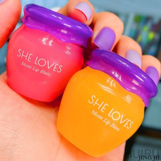 [Hàng mới về] Son Dưỡng Môi Với Chiết Xuất Mật Ong Dưỡng Ẩm Tẩy Tế Bào Chết SHE LOVES