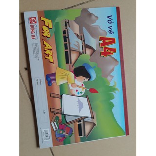 Vở vẽ A4 Hồng Hà