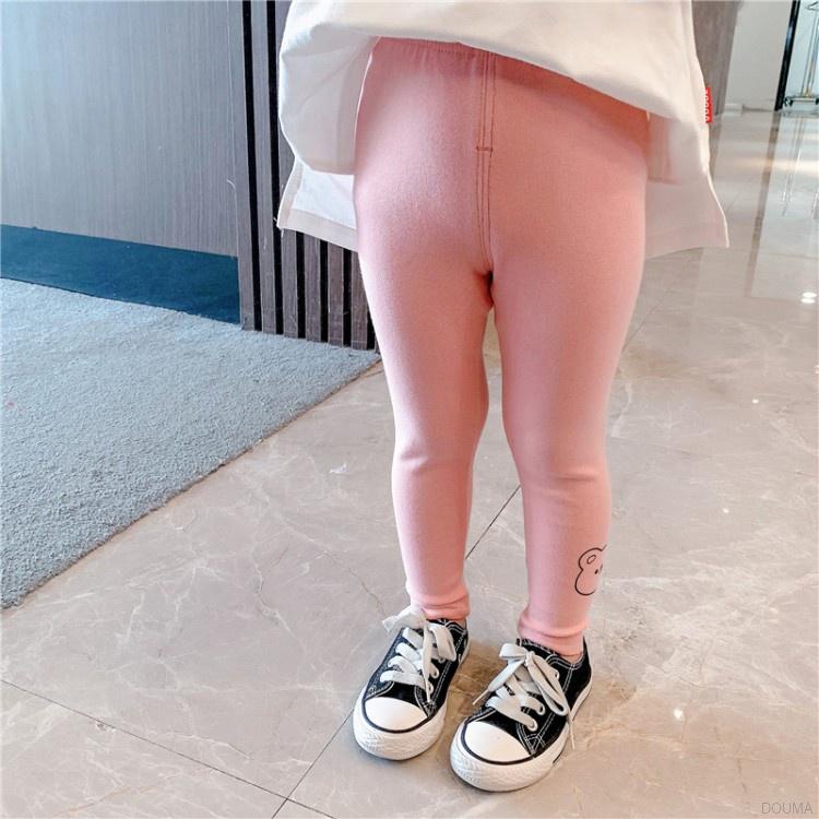 Quần ống mỏng dễ thương kiểu Hàn Quốc dành cho trẻ em