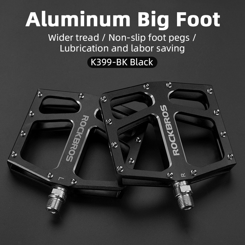 Bàn đạp xe đạp ROCKBROS bằng hợp kim nhôm CNC vòng bi kín siêu nhẹ không trơn trượt chống thấm nước