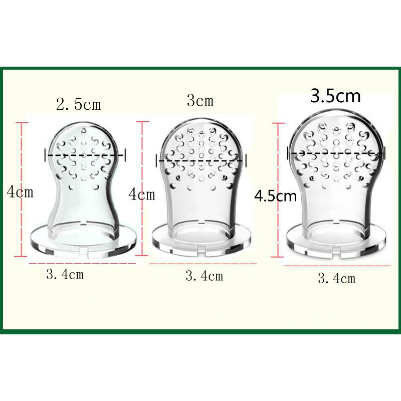 Núm Ti Giả Bằng Silicon Cho Bé