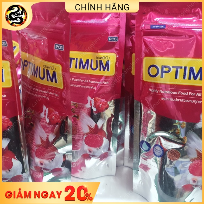 Cám Cá Thức ăn cho cá OPTIMUM Tropical Fish 20g - 100gr Thức ăn cho cá cảnh