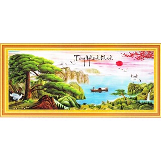 Tranh thêu phong cảnh 222580