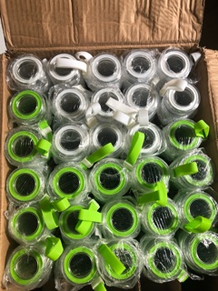 Set 5 Bình thuỷ tinh hello master 450ml