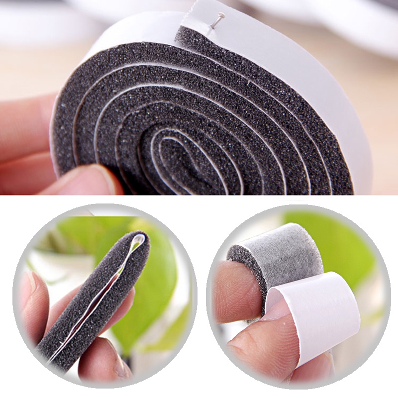 Cuộn Băng Keo Xốp Cách Nhiệt Dán Khe Hở Cửa Sổ / Cửa Ra Vào Kích Thước 4 * 1M