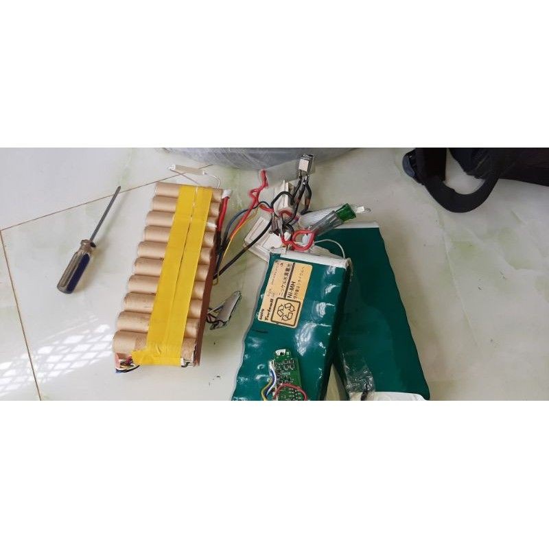 Khối Pin Sạc Ni - MH 20cell 1,2v 3100mah Hàng Bao Sống chưa text