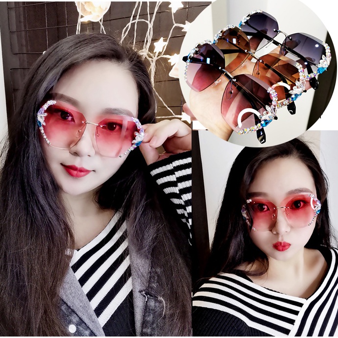 Kính Mát Nữ Chống Tia UV Kiểu Dáng Thời Trang