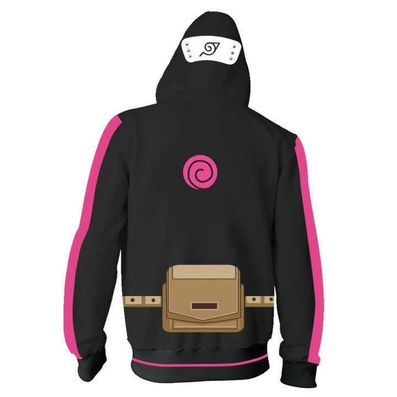 Áo Khoác Hoodie Cosplay Nhân Vật Anime Naruto