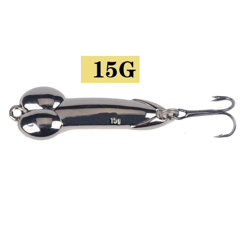 Mồi câu cá 5g / 10g / 15g / 20g 2 # / 4 # / 6 # / 8 # với 2 kiểu màu tùy chọn