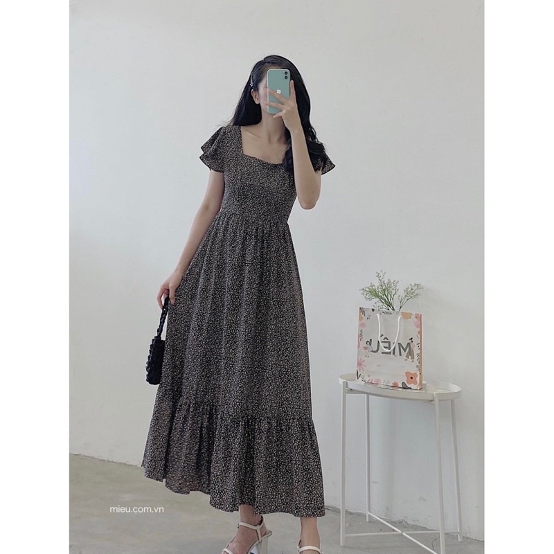 Đầm Miều tay cánh tiên size L