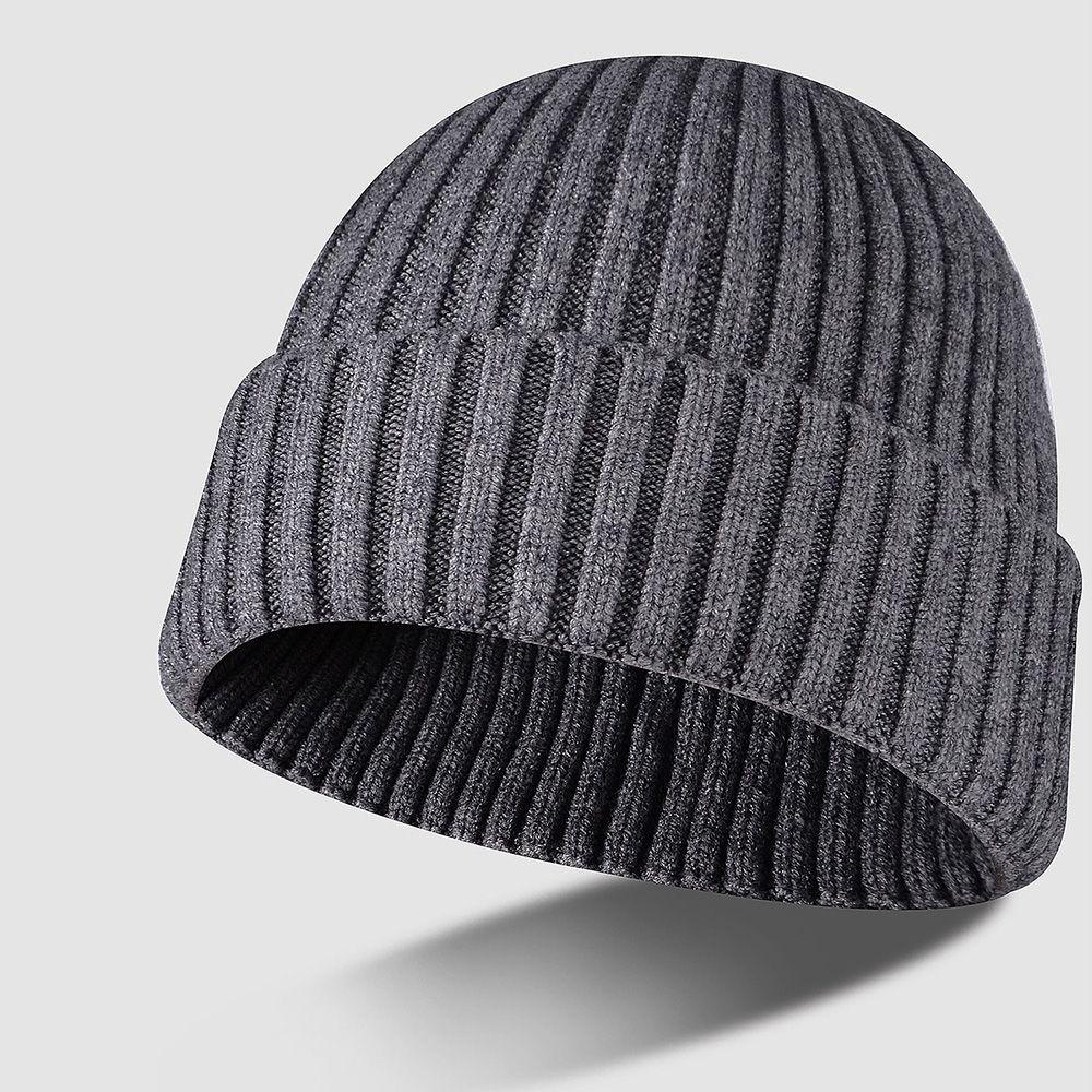 Mũ Beanie Dệt Kim 5 Màu Trơn Dễ Thương Cho Nam Và Nữ