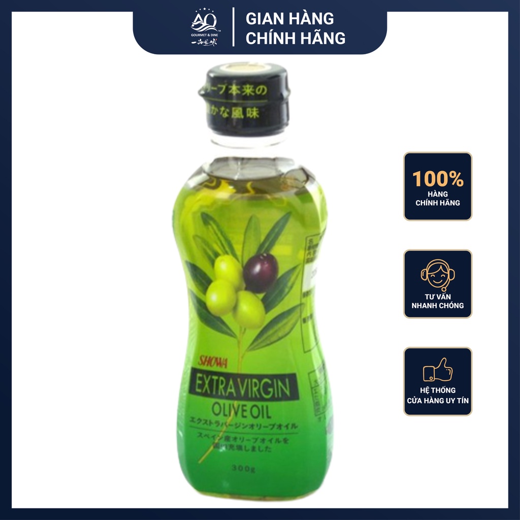 Dầu Ô Liu Extra Virgin Showa 300g chay mặn đều dùng được - Extra Virgin Showa 300g