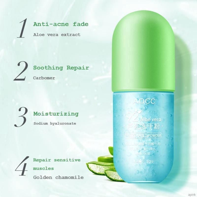 Gel lô hội giúp se lỗ chân lông AOCC 92 Aloe Vera 50g