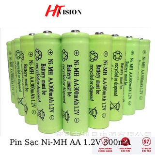 Pin sạc aa 300mah - 1.2v, 600mah-1.2v