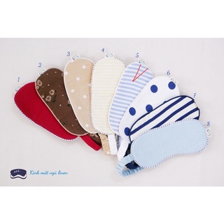Bịt mắt ngủ vải linen