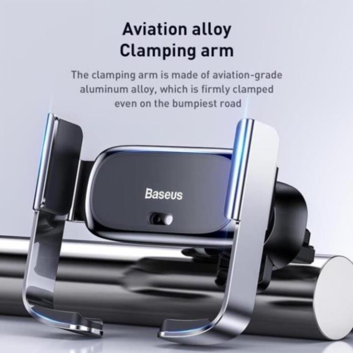 Giá Đỡ Điện Thoại Xe Hơi Thông Minh, Giá Điện Thoại Ô Tô Tự Động Tích Hợp Cảm Biến Tia Hồng Ngoại Thương Hiệu Baseus | BigBuy360 - bigbuy360.vn
