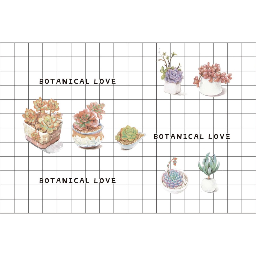 Decal dán bếp tráng nhôm cách nhiệt - Sọc ô vuông Hoa Mẫu Đơn