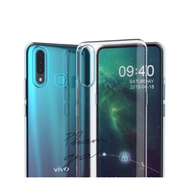 Ốp lưng lưng Vivo S1 (Vivo y7s) dẻo trong, dẻo đen