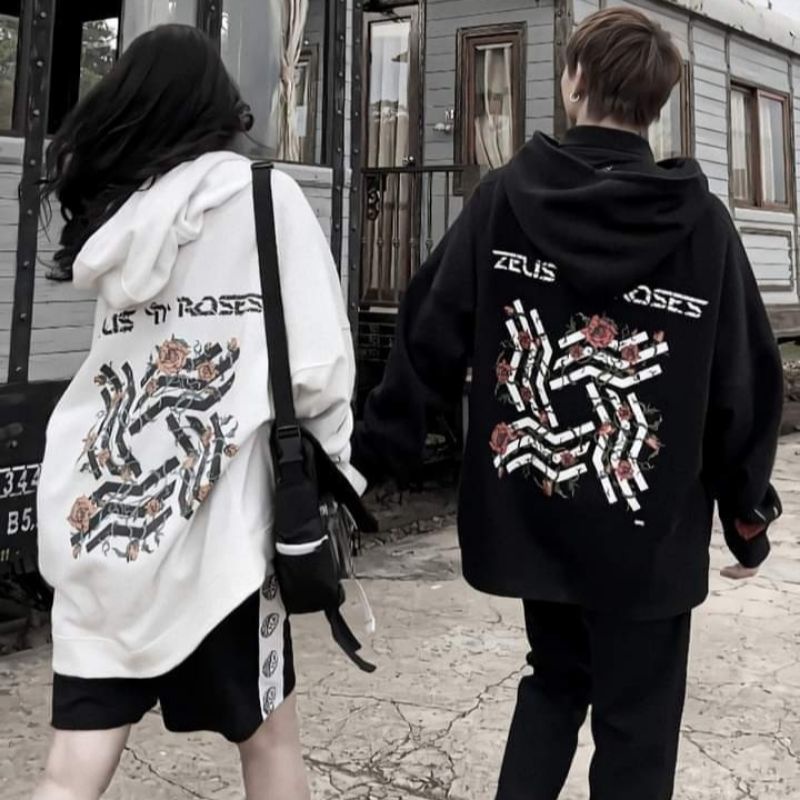 Áo hoodie nam nữ sadboiz rose SS3 unisex chuẩn chính hãng, áo hoodie nỉ sadboizaintcry local brand nam nữ