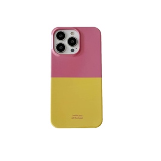 Ốp Điện Thoại Cứng Họa Tiết Khối Màu Đơn Giản Cho IPhone X Xs Xr Xsmax 11 11Pro 11ProMax 12 12Pro 12ProMax 13 13Pro 13ProMax