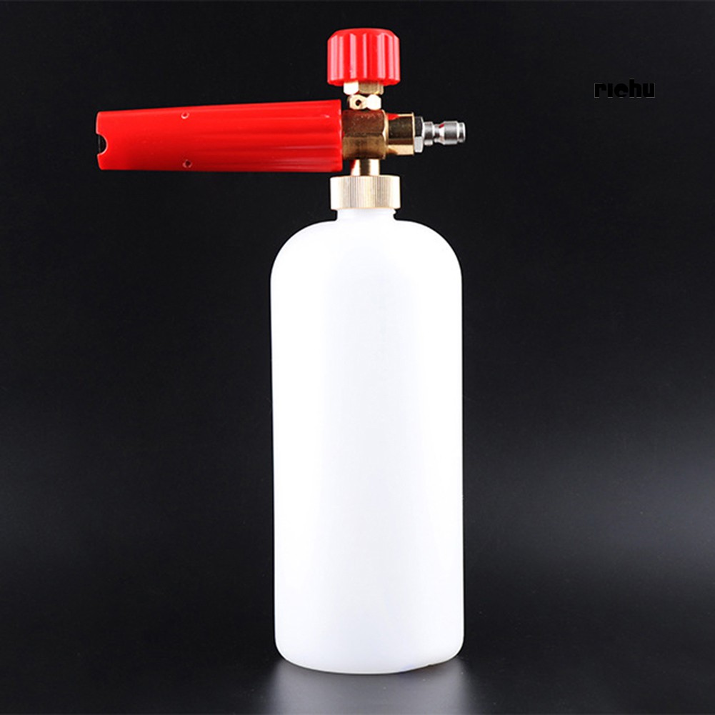 Bình Xịt Bọt Tuyết Rửa Xe Hơi RI + Đai Ốc Xoay Điều Chỉnh Được Kèm Bình Đựng Xà Phòng 1L