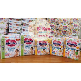 BỈM QUẦN MERRIES JUMBO NỘI ĐỊA NHẬT CÁC SIZE M74/L56/XL50